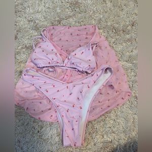 Shein Pink Bikini